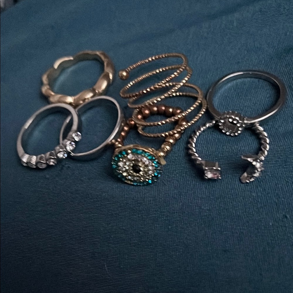 Gold and Silver Rings mystery jewelry